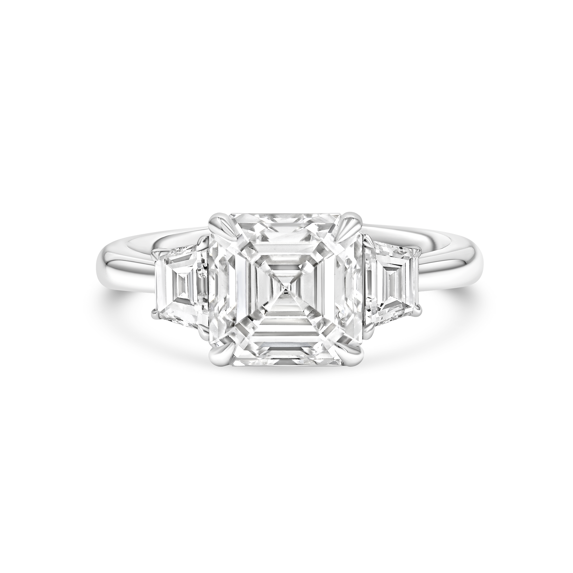 Bague Trilogie Burma Fine Jewelry - Or Blanc