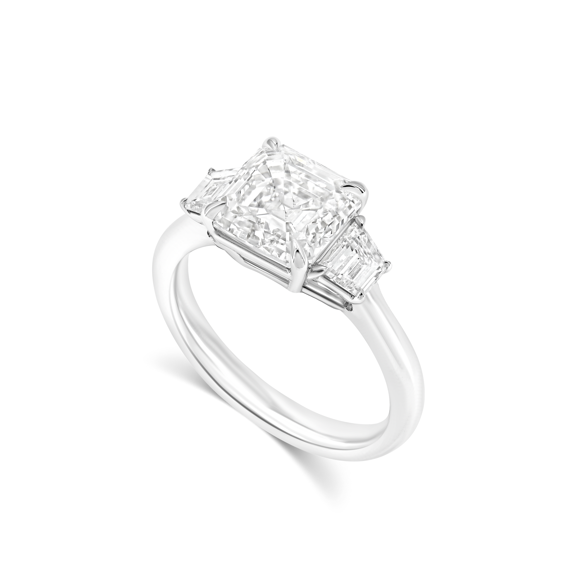 Bague Trilogie Burma Fine Jewelry - Or Blanc